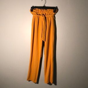 🔴Mustard Yellow Pants w/ Pockets